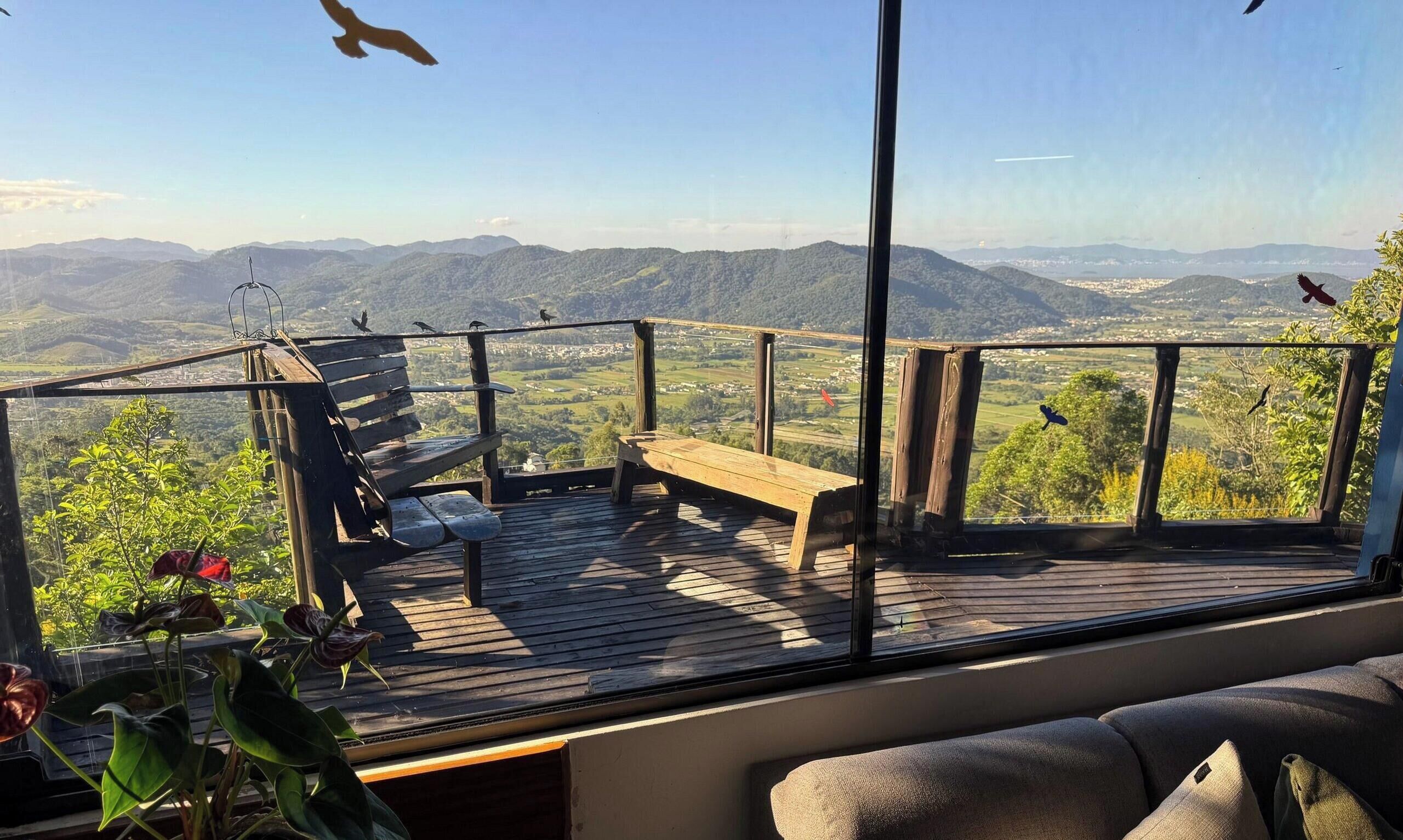 Cabaña, 2 habitaciones, aire acondicionado, vista a la montaña | Vista a la montaña