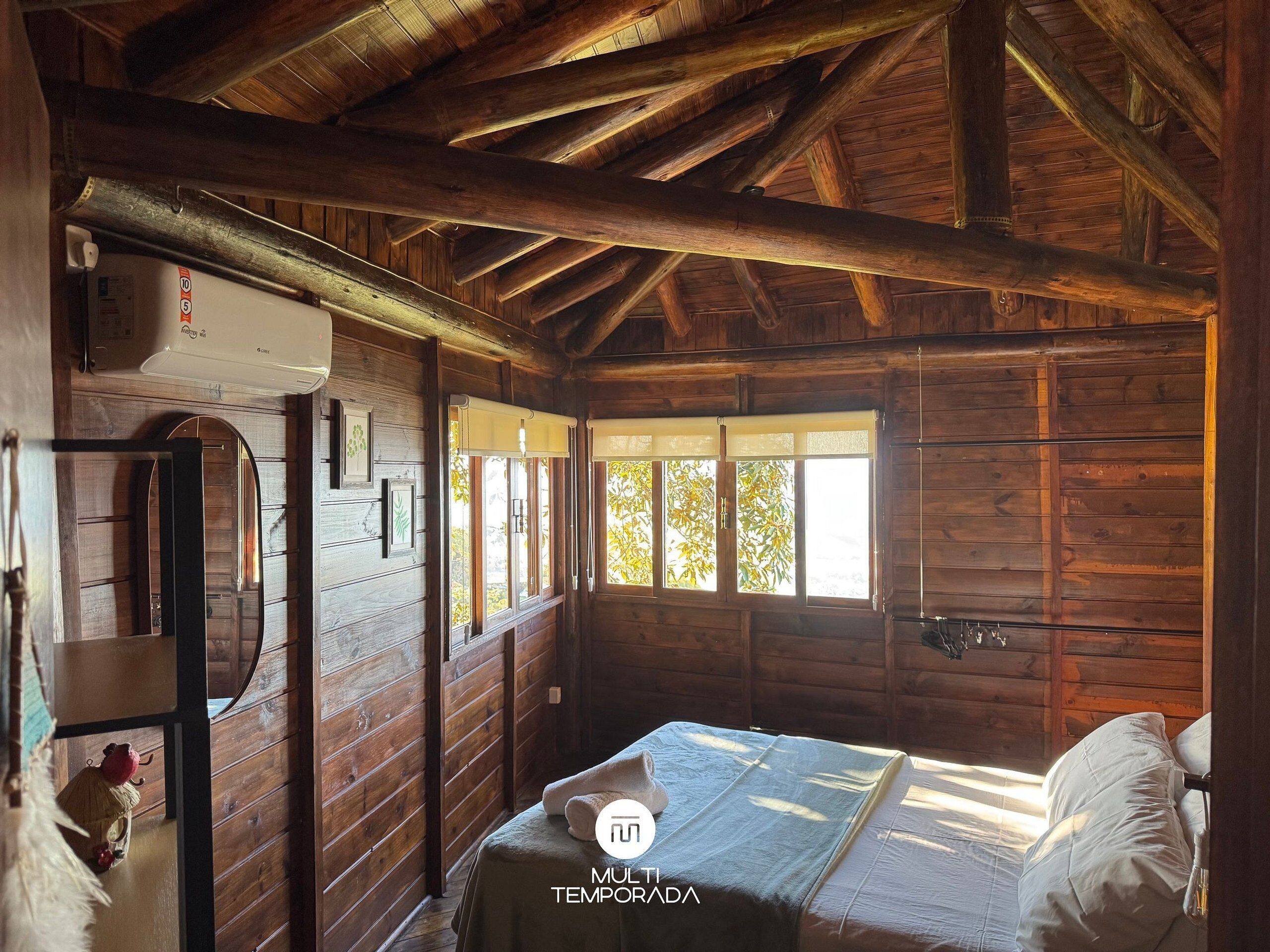 Cabana, 2 quartos, ar-condicionado, vista para a montanha | Roupas de cama premium, individualmente decorados