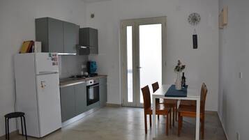 Shared fridge, microwave