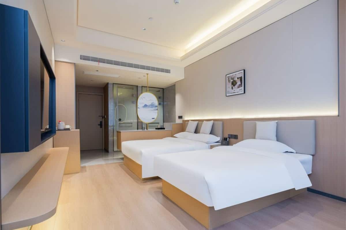 Comfort Twin Room | Ruang kerja komputer riba, Wi-fi percuma, cadar katil