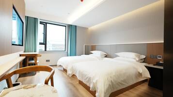 Business Twin Room, Non Smoking | Ruang kerja komputer riba, Wi-fi percuma, cadar katil
