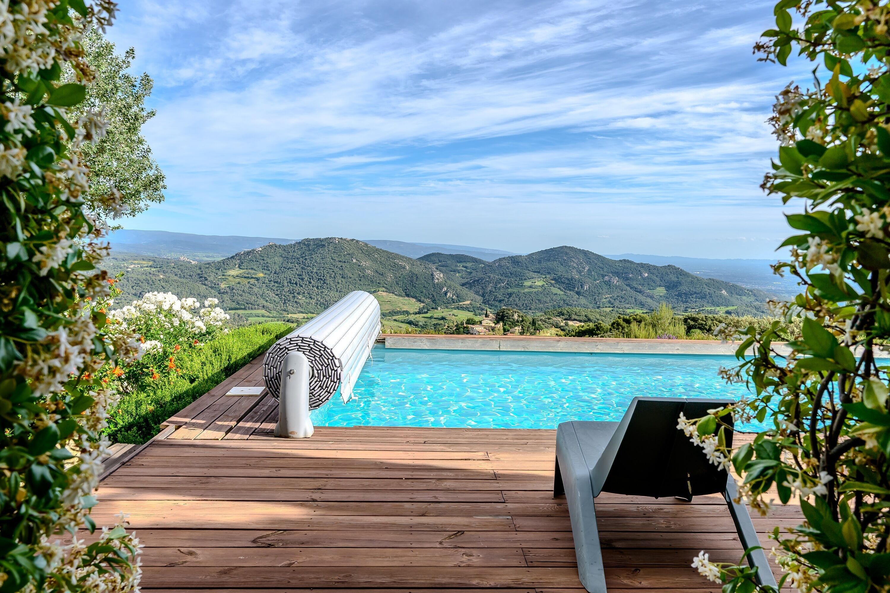 Una piscina climatizada