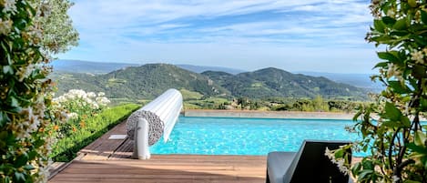 Una piscina climatizada