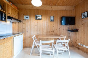 Dining - Le Lodge des Marmottes - Studio avec vue montagne (St. Jean d'Arves)