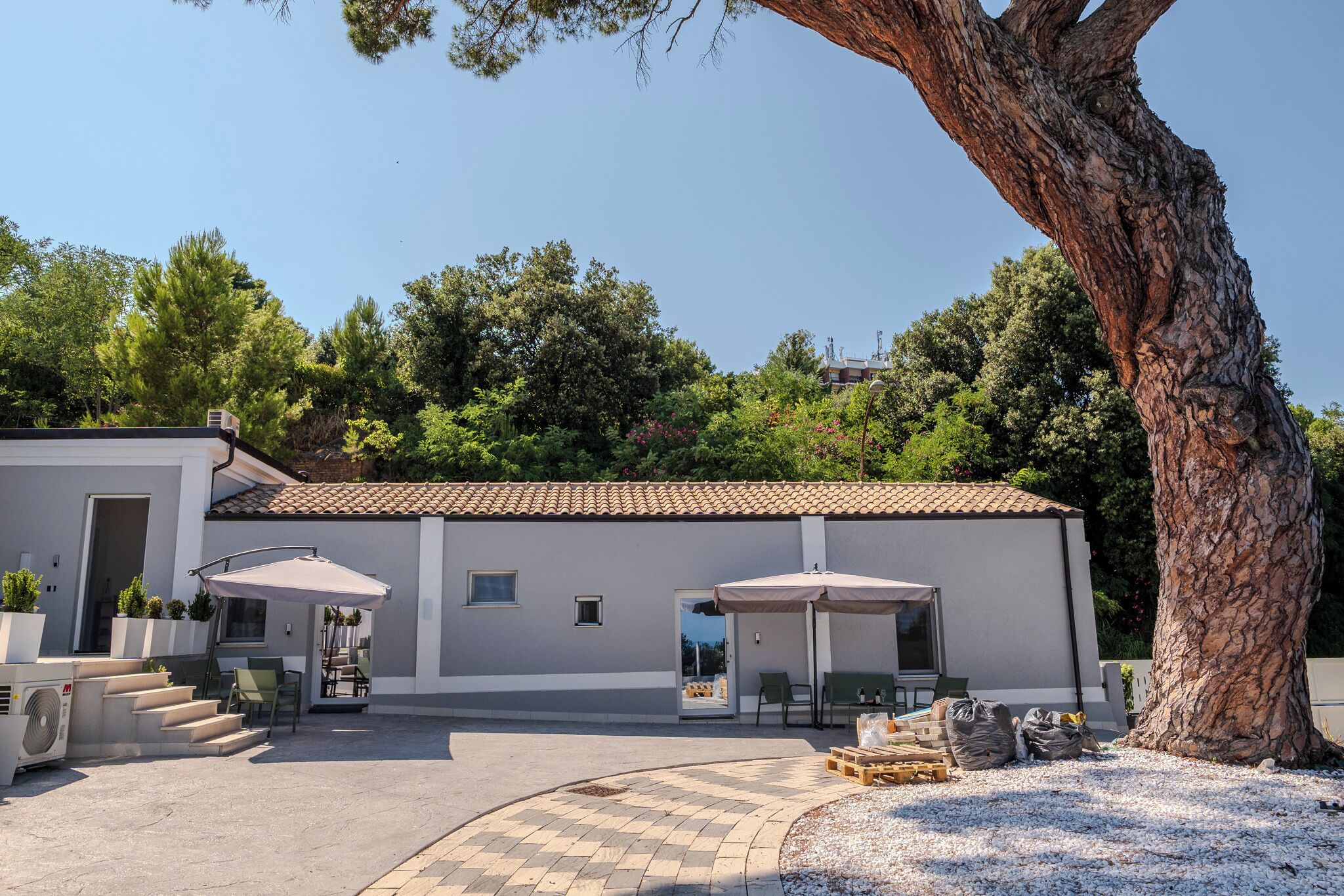 Camera, patio, vista mare | Esterni