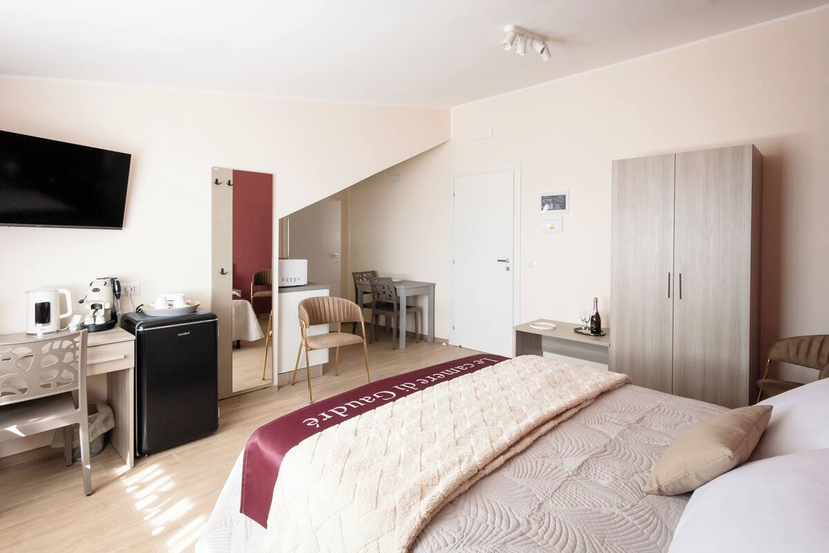 Superior Double or Twin Room, Garden View | In-room safe, desk, blackout drapes, iron/ironing board