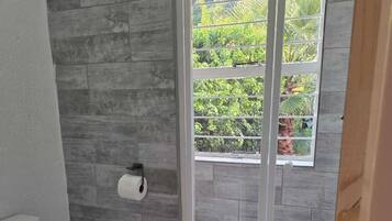 Towels, soap, toilet paper