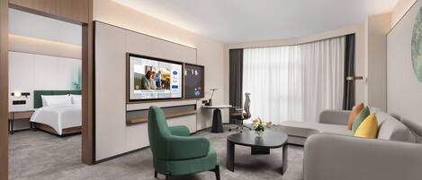 Business Suite | Desk, laptop workspace, free WiFi