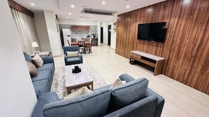 Suite, 2 Schlafzimmer | Wohnbereich