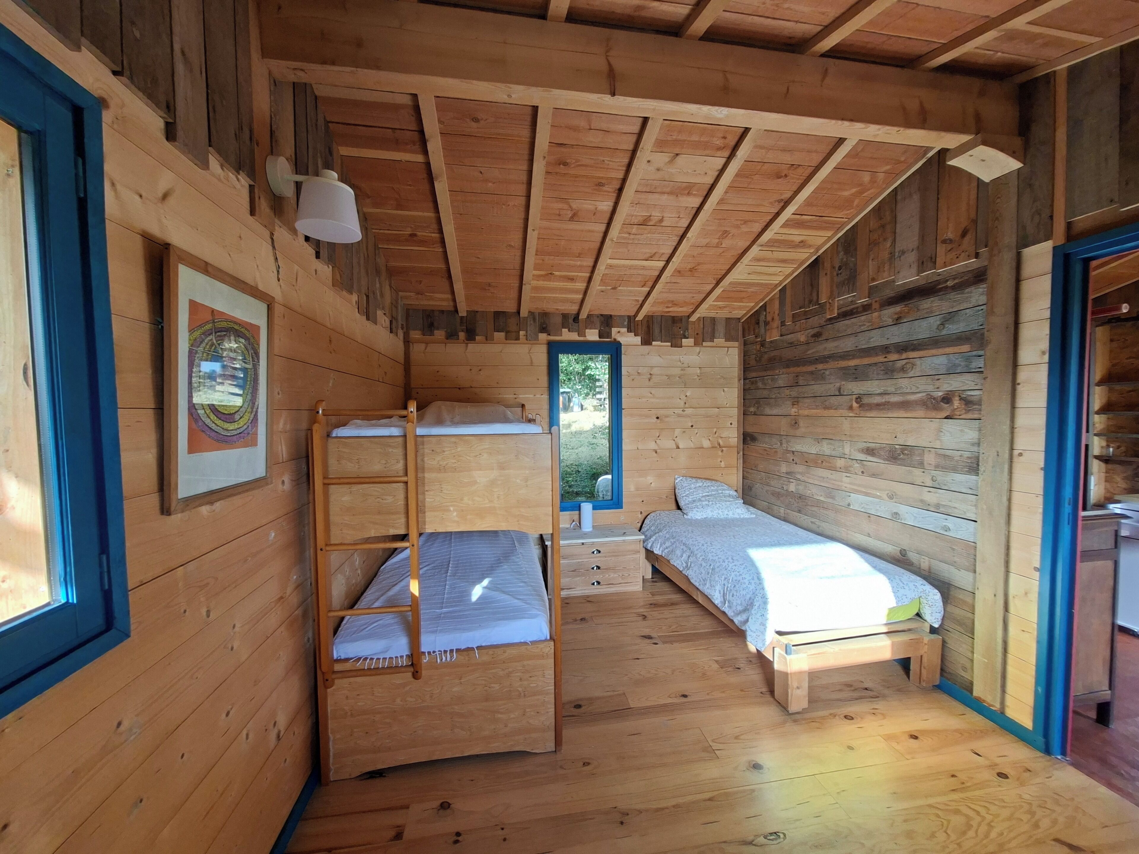 2 chambres, draps fournis