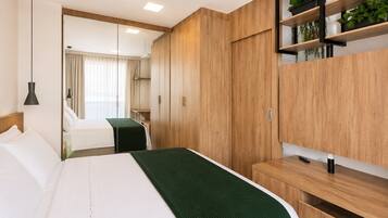Apartemen | Setrika/meja setrika, Wi-Fi gratis, dan seprai linen