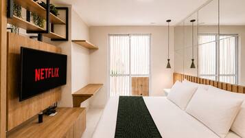 Appartement | Een strijkplank/strijkijzer, gratis wifi, beddengoed