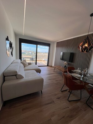 Living area - Casa Emilia, Pool Apartment near beaches and Golf (Los Alcázares)