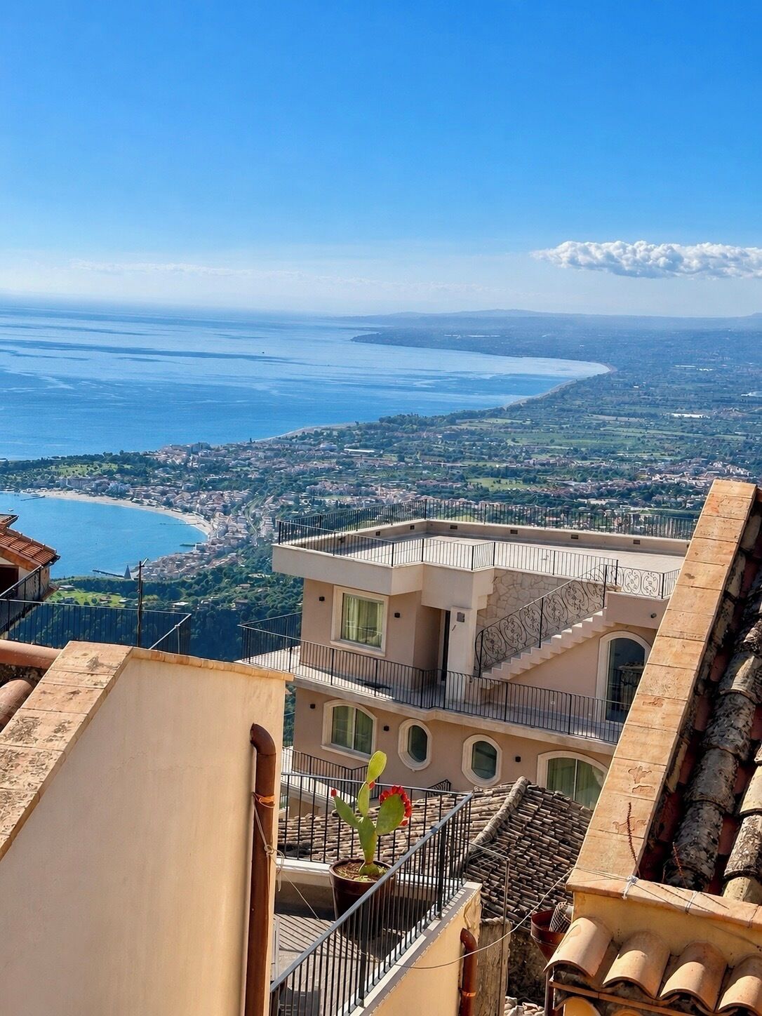 Vista dalla struttura