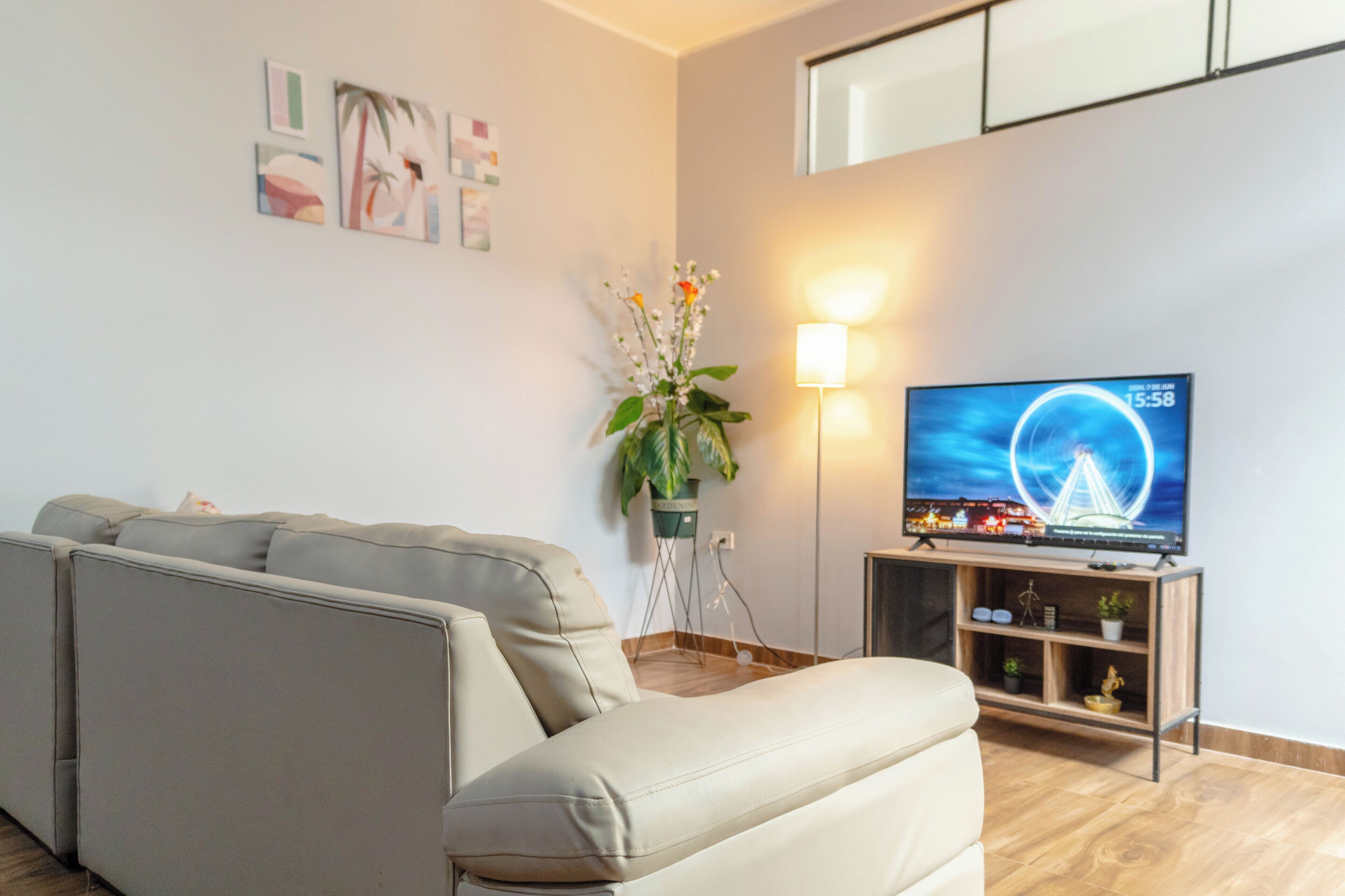 Smart TV y estéreo 