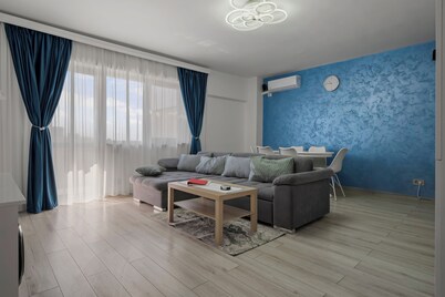 2-bedroom apartment in awesome București with AC and comfort