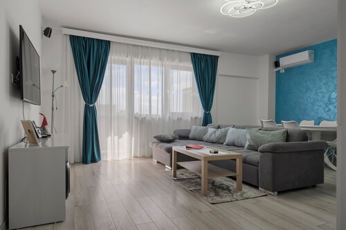 2-bedroom apartment in awesome București with AC and comfort