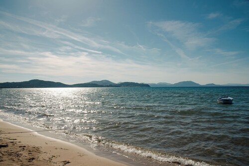 25 meters from the beach