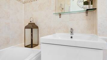 Towels, soap, toilet paper