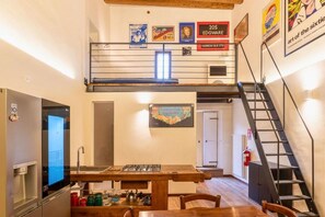 Apartment, Gartenblick | Speisen