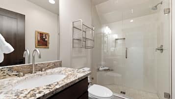 Hair dryer, towels