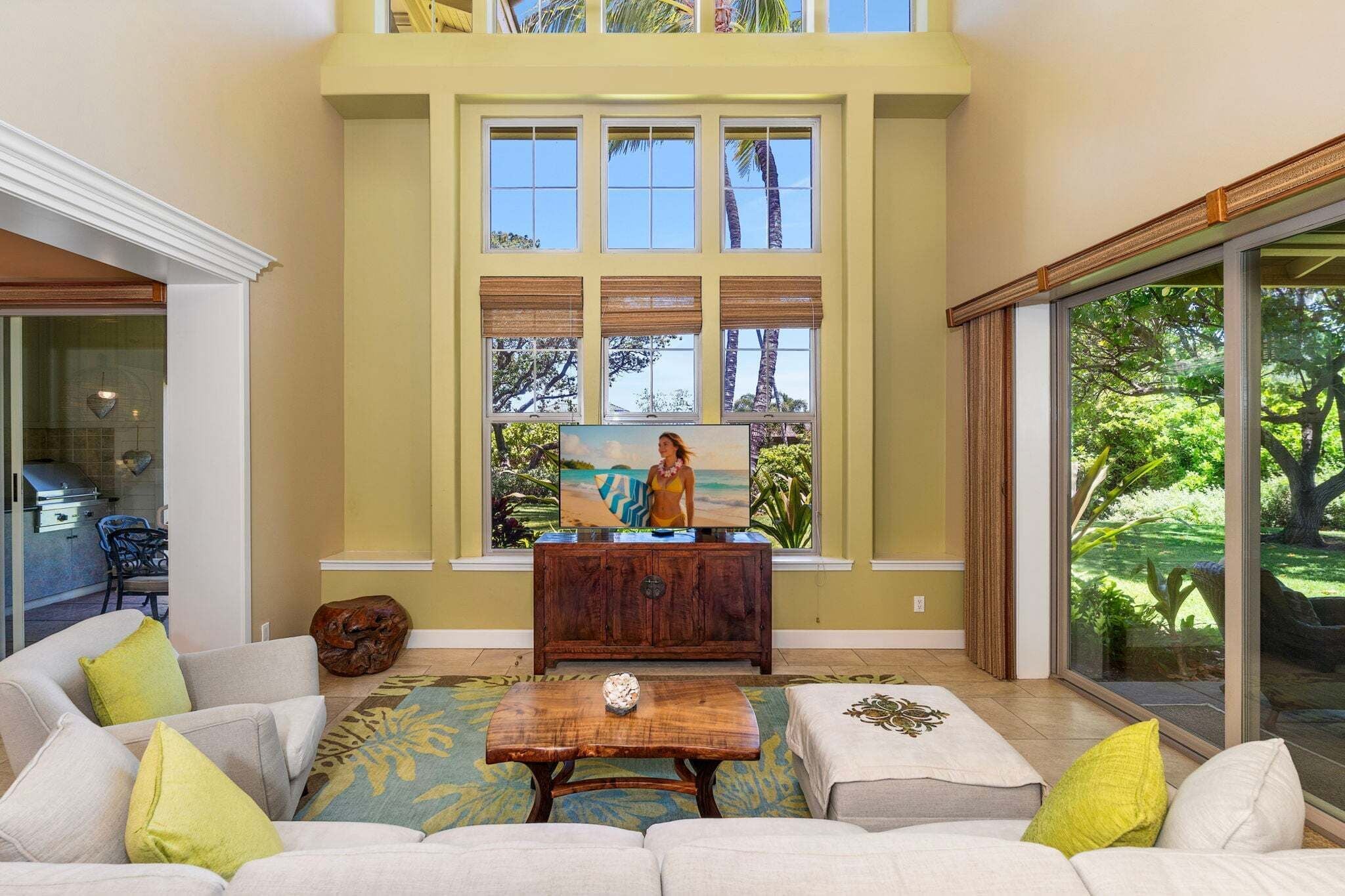 Maison en rangée, Plusieurs lits, vue sur le jardin (Kulalani at Mauna Lani 2204) | Intérieur