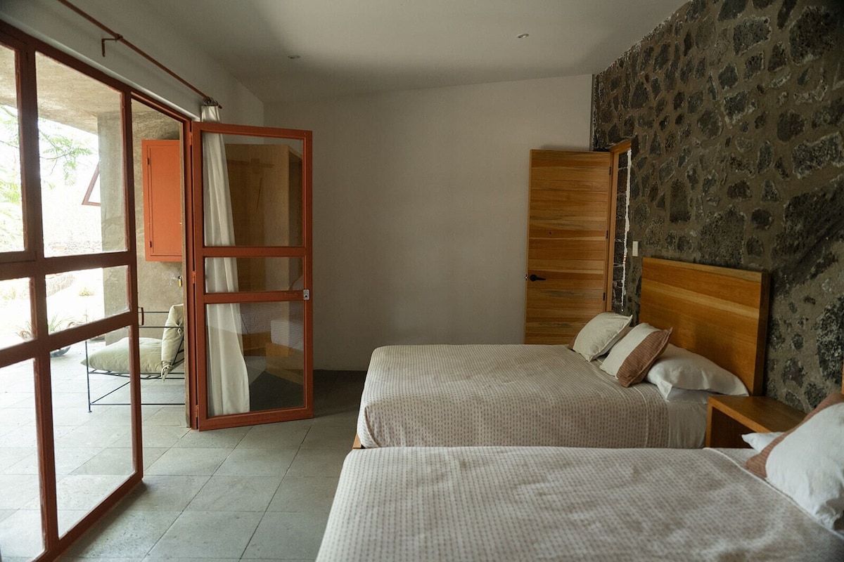 Comfort Double Room, Patio, Garden View