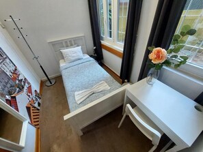 Yhden hengen huone, kaupunkinäköala | Ilmainen Wi-Fi