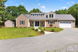 Exterior - Contemporary 3BR House: New Furniture, AC, Hot Tub, 2Gbps Wi-Fi & Pet-Friendly (Falmouth)