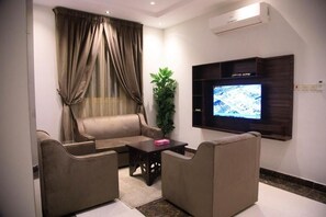 อพาร์ทเมนท์, 1 ห้องนอน | บริเวณนั่งเล่น