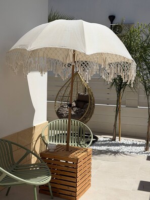 Terrace/patio - Suite in the heart of Salento with a private hot tub (Cutrofiano)