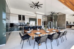 Dining - New Modern Estate 20Bd, Gym, Sauna, Massage, Games (Cabo San Lucas)