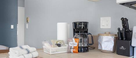 Coffee is included