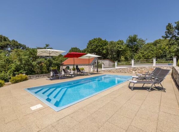 Piscine chauffée