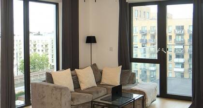 Luxury city apartment with City views from the private balcony