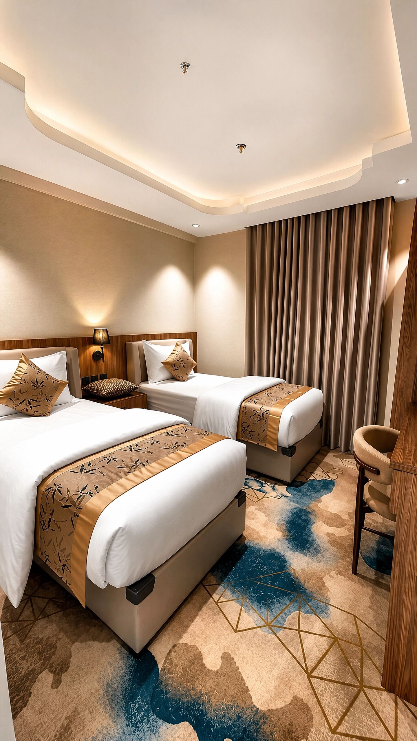 In-room safe, blackout curtains, iron/ironing board, free WiFi