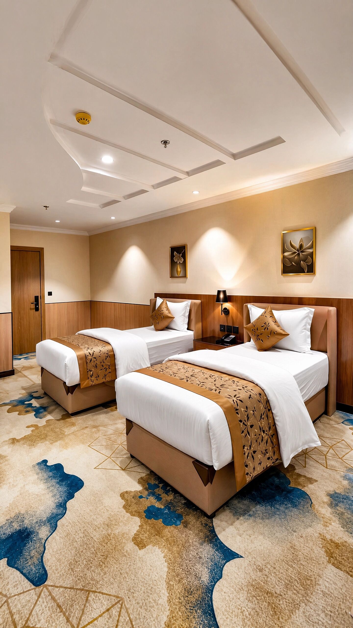 Economy Twin Room | In-room safe, blackout drapes, iron/ironing board, free WiFi