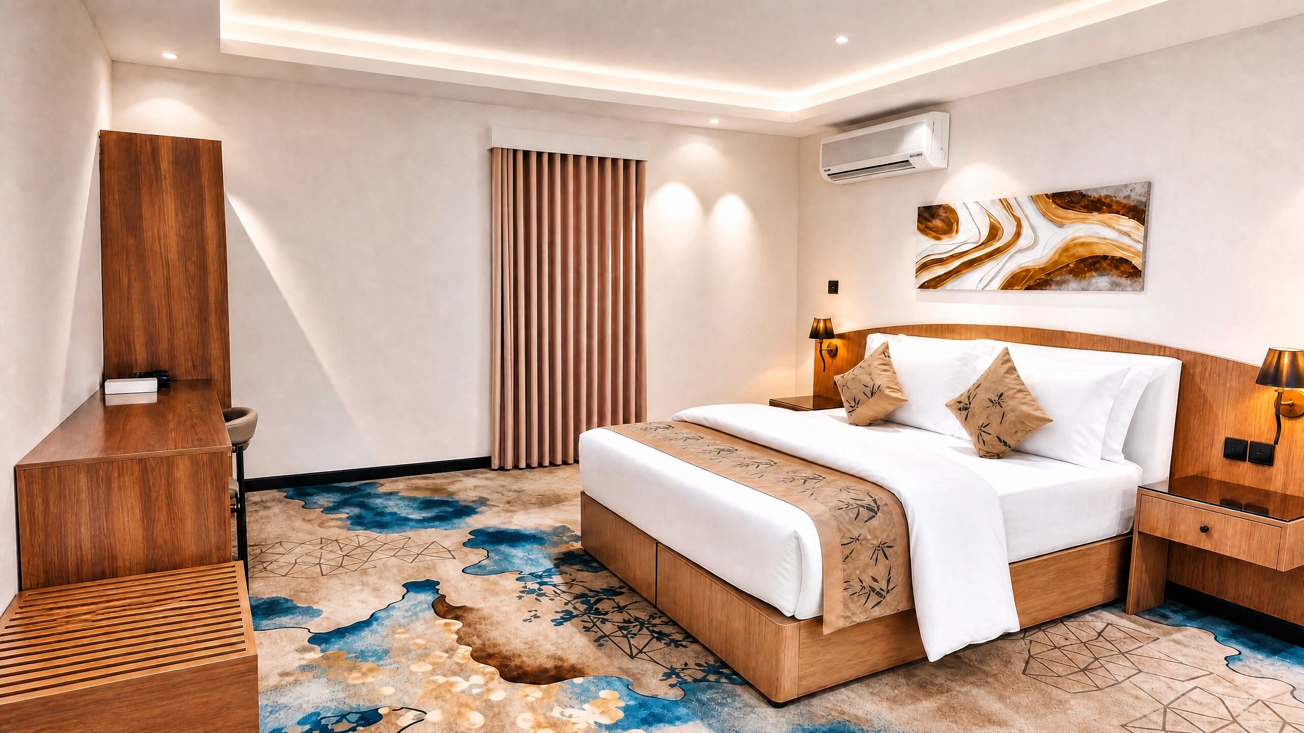 Apartment, 2 Bedrooms | In-room safe, blackout curtains, iron/ironing board, free WiFi