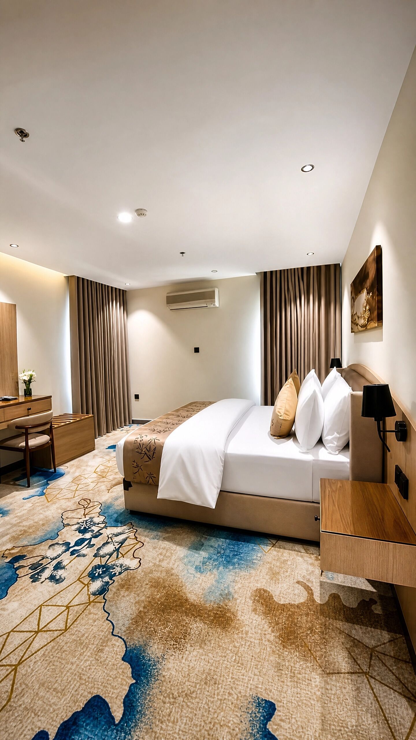In-room safe, blackout curtains, iron/ironing board, free WiFi