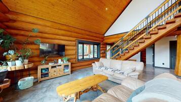 Chalet, Balcony | Living area