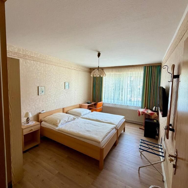 Desk, laptop workspace, iron/ironing board, free WiFi