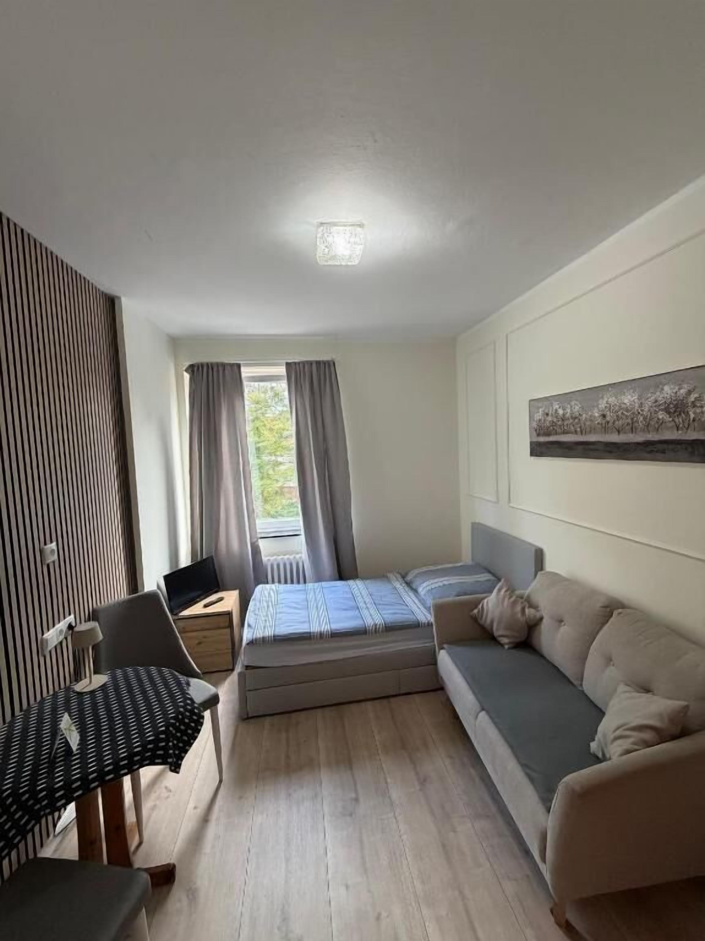 Desk, laptop workspace, iron/ironing board, free WiFi
