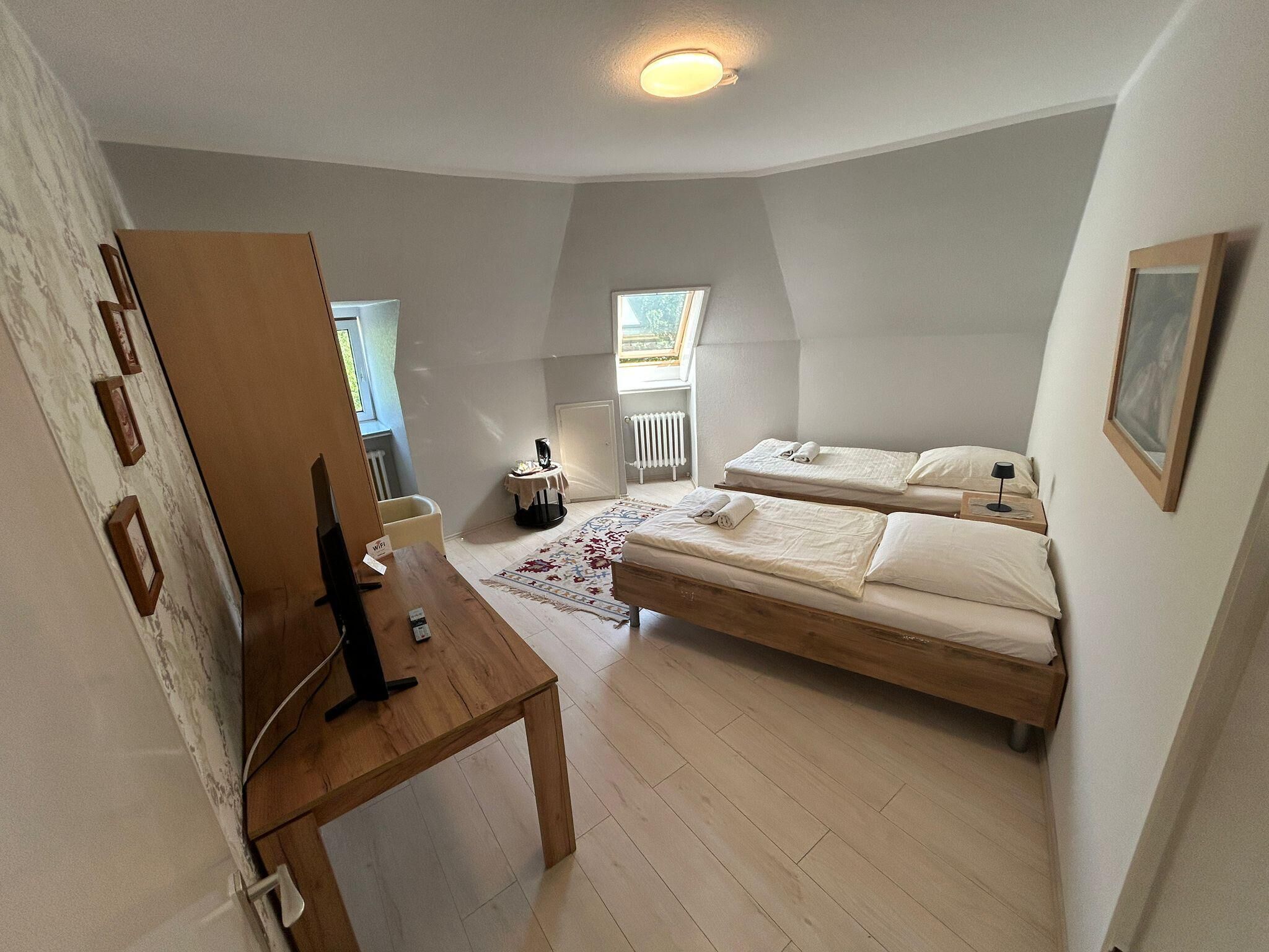 Double Room, Shared Bathroom | Desk, laptop workspace, iron/ironing board, free WiFi