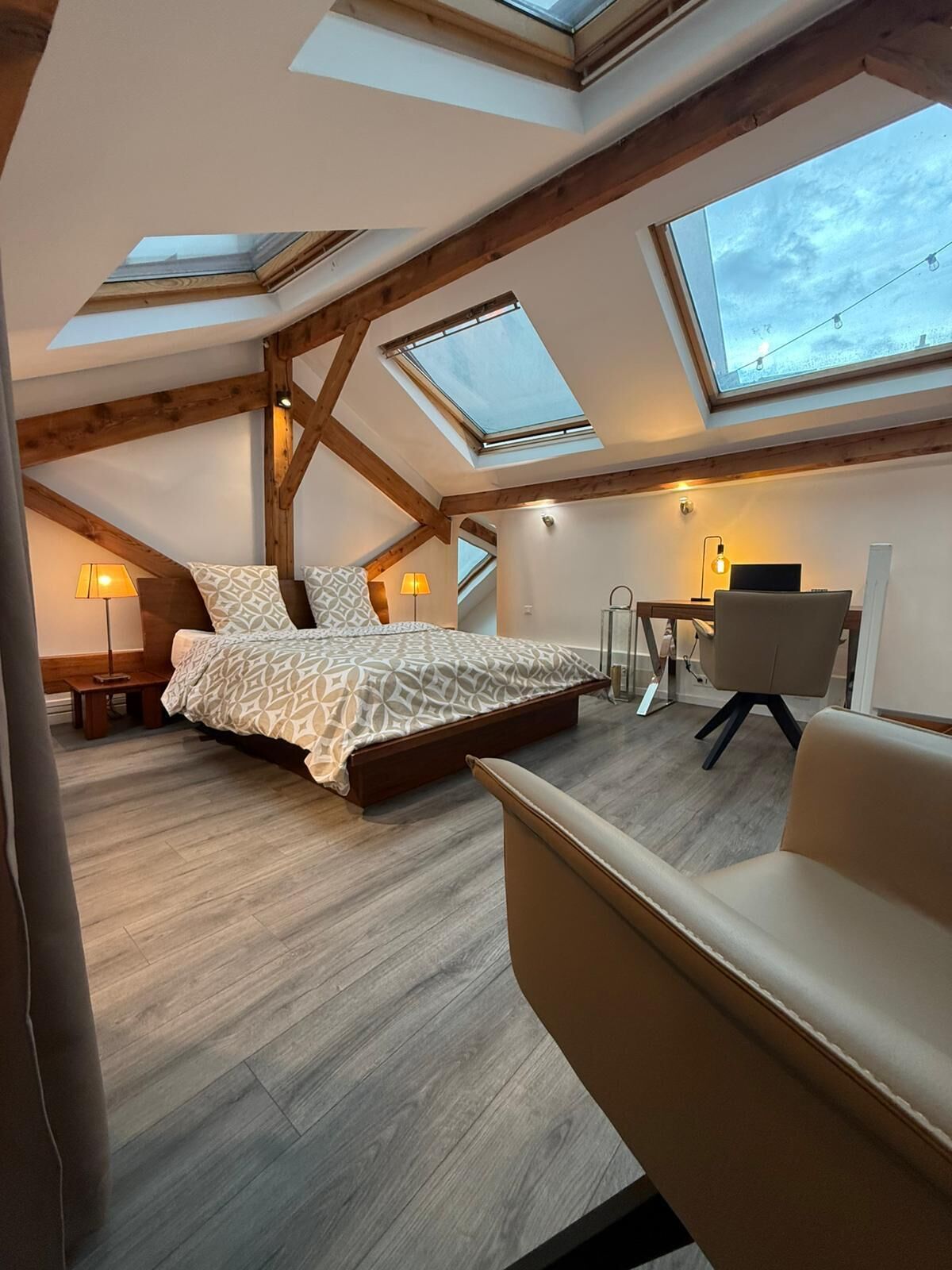 1 chambre, accès Internet, draps fournis