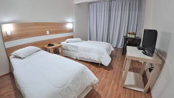Wi-Fi de cortesia, roupa de cama
