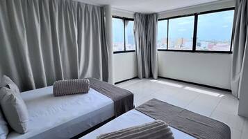 Wi-Fi de cortesia, roupa de cama