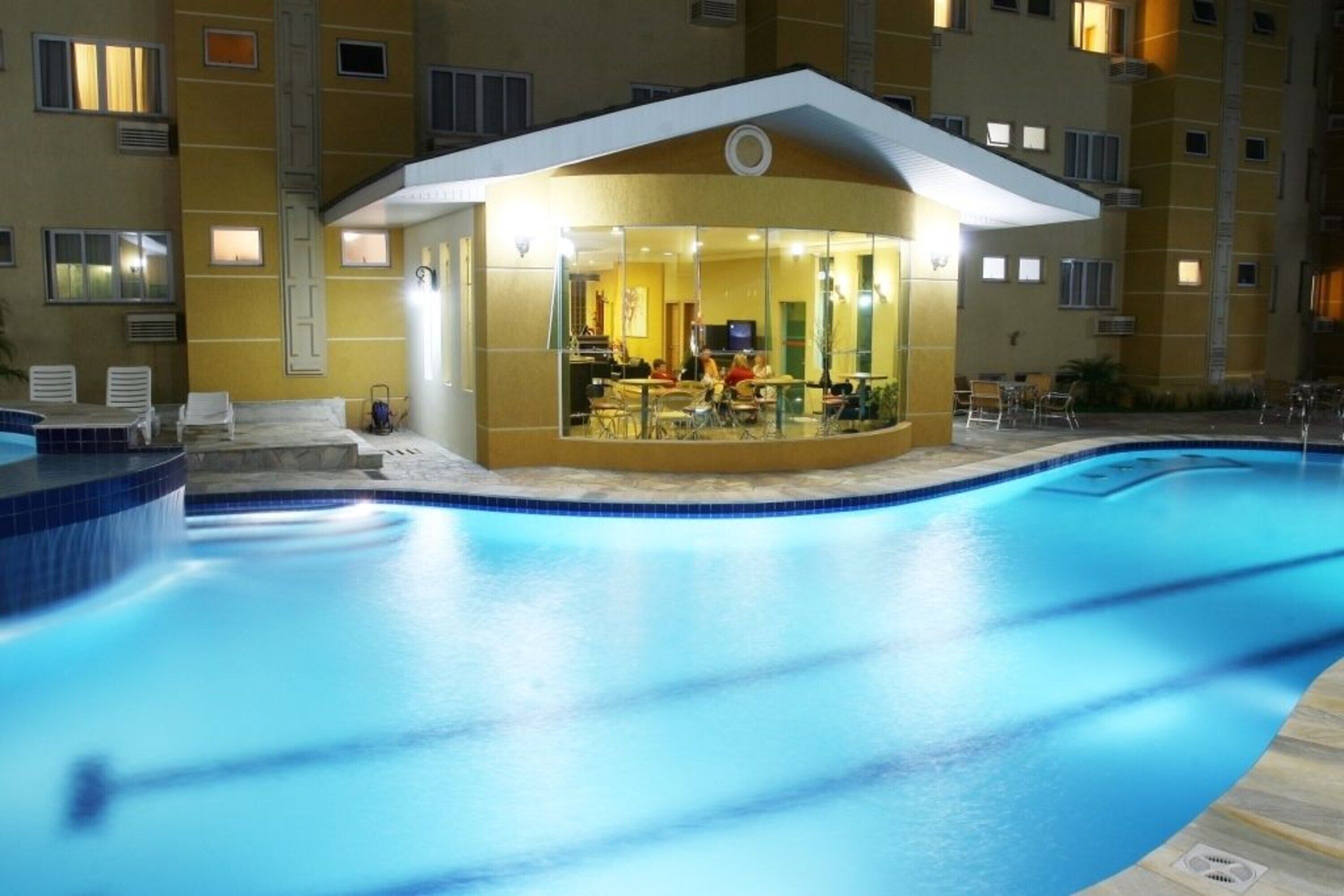 Indoor pool, a heated pool