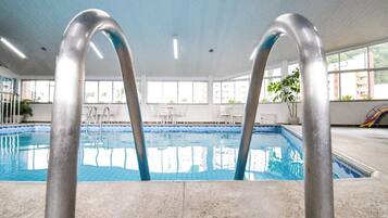 Indoor pool, a heated pool