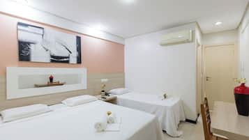 Wi-Fi de cortesia, roupa de cama