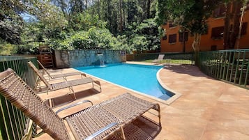 Indoor pool, a heated pool